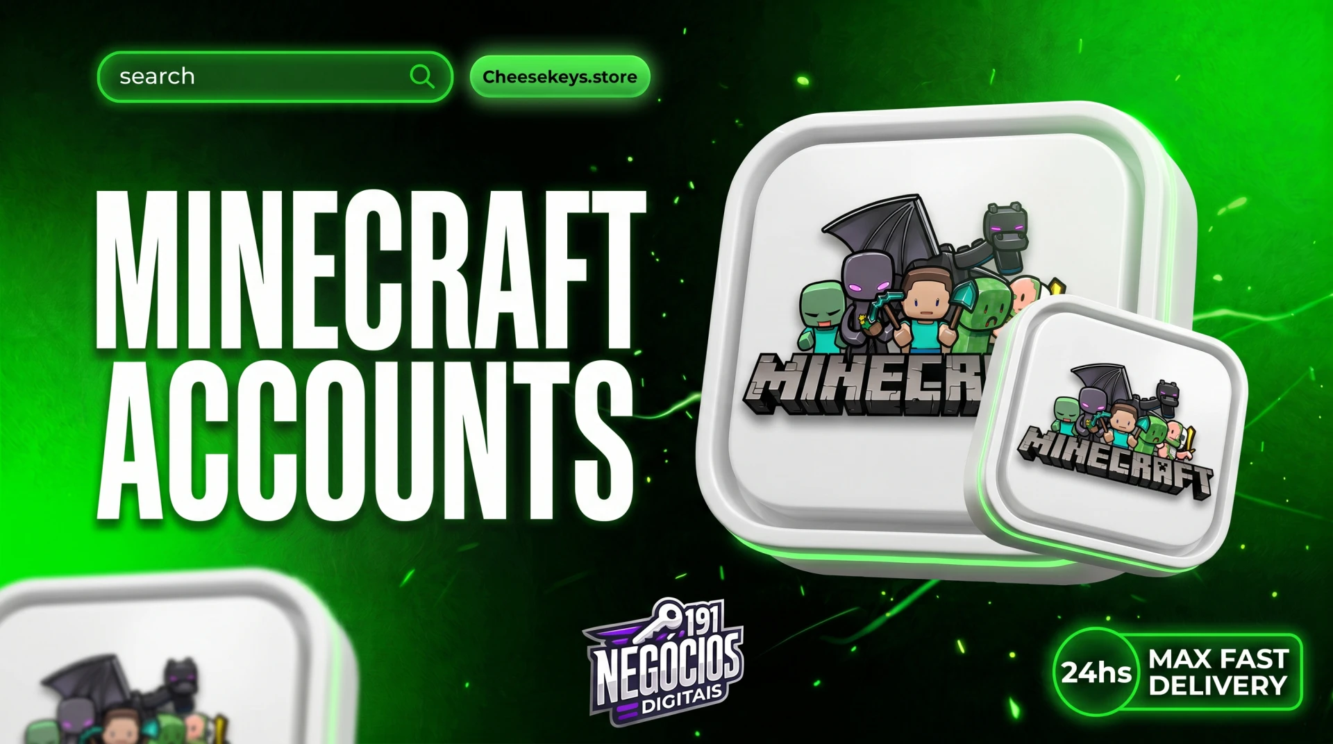 Minecraft – Lifetime Full Access (FA) Accounts [Java + Bedrock]