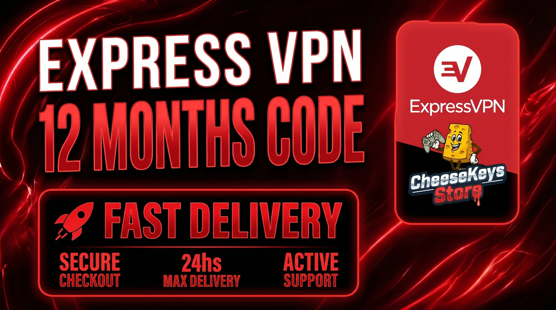 Express VPN 1 Year - License Key (PC)
