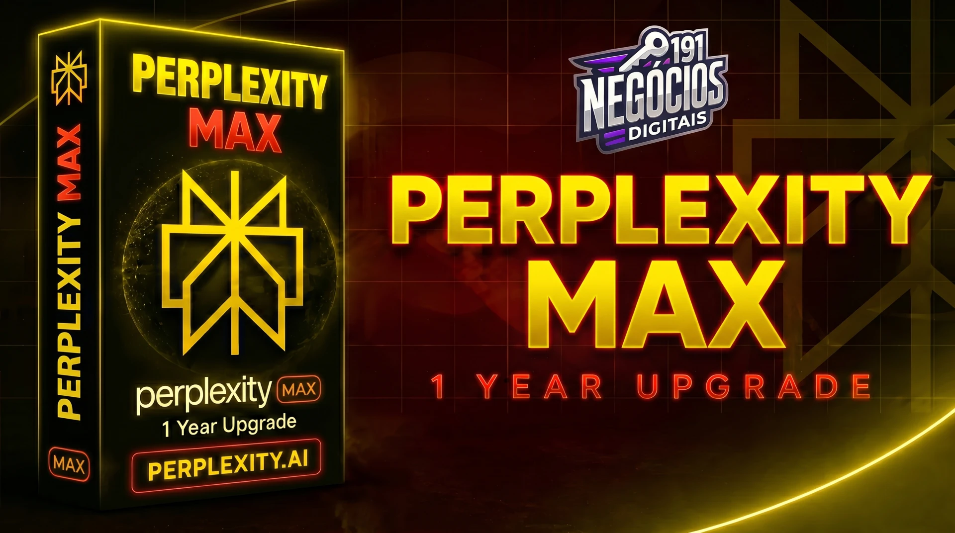 Perplexity MAX 1 YEAR UPGRADE (On YOUR account)